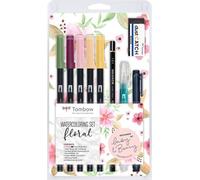 Tombow Water Coloring Set - FL Set D’Aquarelle"Floral", 10 Unité (Lot de 1)