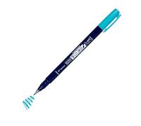 Tombow WS-BH96 Feutre brush Fudenosuke Néon Bleu, Pointe Dure