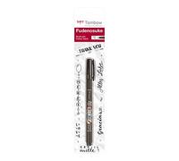 Tombow WS-Bs-1P Feutre brush Fudenosuke Noir, pointe souple