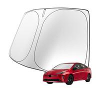 Tombyda Pare-soleil pour pare-brise Toyota Prius Hatchback 2016-2022 - Pare-soleil personnalisé double couche