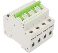TOMC7-63 4P C Type 6KA Disjoncteur miniature Protection contre les fuites Disjoncteur à air(25A)