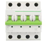 TOMC7-63 Disjoncteurs électriques miniatures de type C 4P Disjoncteur 4 pôles Disjoncteur miniature Protection contre les fuites Commutateur d'air Mini disjoncteur 4P commutateur d'air (Size : 6A)