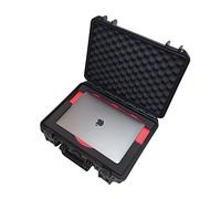 TOMcase Mallette étanche pour Ordinateur Portable avec Insert Fonctionnel pour Apple MacBook Pro 14" (M1 - M4) et de Nombreux Accessoires | Outdoor Case IP67 incassable (MacBook 14)