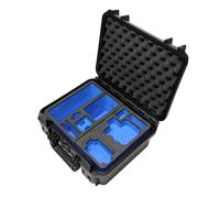 TOMcase Mallette pour GoPro Hero étanche IP67 - Coffret Rigide Outdoor | Coffret de transport pour GoPro HERO et accessoires - Valise rigide Outdoor étanche IP67 avec insert de protection en mousse