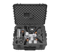 TOMcase Valise pour DJI Matrice 4T/4E, Ready to Fly, avec Payload monté, Trolley Compact Rigide, étanche (IP67), Conforme aux Normes Militaires STANAG 4280 - Made in Germany