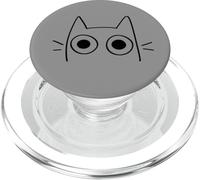 Tomcat, Un Chat Mignon et Curieux, est surpris des années 90 PopSockets PopGrip pour MagSafe