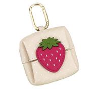 Tomcrazy Mini Pochette à Breloques pour Apple Airpods 4, étui pour écouteurs Sony LinkBuds S Galaxy Buds avec Carte d'accès, Porte-clés, clés SD et Porte-Monnaie (07)