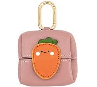 Tomcrazy Mini Sac de Rangement pour Huawei Tag Airpods Case Jabra Elite 7 4 3 étui de Protection pour écouteurs Airtag Galaxy Buds Sony Ambie AM-TW01 Carte d'accès Peau Porte-clés (04)
