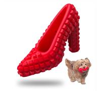 TOME DOG TOYS Super Shoe - Jouet pour Chien agressif - Jouets de Dentition en Caoutchouc Naturel - Distributeur de friandises et brosses à Dents pour Chiens de Petite et Moyenne Taille