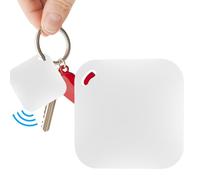 Tomedeks 1 Pièce Air-tag Apple, Localisateurs d'objets, Smart Air Tag Traceur pour Apple Find My APP (iOS uniquement) Blanc