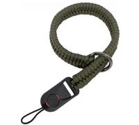 Tomedeks 1 Pièces Sangle Appareil Photo, Dragonne Appareil Photo, Tresser Dragonne Pour Appareil Photo Mit 1 Anchor Links Fixations Rapides, Paracorde Tressée Pour Appareil Photo(Armée verte)
