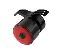 Tomedeks Bicycle Rear Light,Smart Brake Sensor Tail Light,stvzo approved,Type-C charging,Level 6 waterproof,5 modes,Style 1