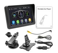 Tomedeks GPS Navigation Voiture 7 Pouces,Navigation GPS,GPS Poids Lourds,Écran Tactile HD IPS,Portable/Bluetooth Haut Débit/FM/Multilingue/Appels Mains Libres/pour Voiture,Camion,Camping-car,Bus,Taxi