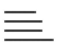 Tomedeks organisateur de coffre,rangement coffre,4 pièces pour séparer rapidement les objets et mettre de l'ordre dans le coffre de la voiture, adaptées à toutes les surfaces en feutre