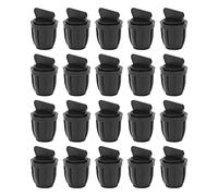 Tomedny 20 pièces Bouchons d'extrémité d'irrigation Goutte à Goutte, Bouchon d'extrémité de Tuyau avec Serrure raccords d'irrigation Goutte à Goutte barbelés connecteurs de Capuchon de 8