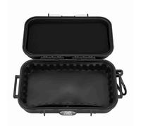 Tomedny Boîte sèche, étui de Rangement résistant aux Chocs, conteneur de Stockage de Survie, étui de Protection, boîte de Transport hermétique, Facile à Transporter pour Les Aventures en (Noire)