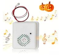 Tomedny Enceinte avec Lecteur Audio activé par détecteur de Mouvement, Sound Player Horror Tricky Scary Sound Loudspeaker Screaming Conférencier pour la décoration du Parti en Plein air en intérieur