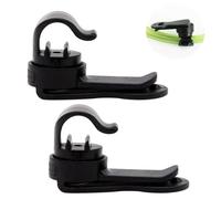 Tomedny Paquet de 2 Clips de vessie, Clip de Tube magnétique, Support de vessie d'hydratation, Support de Tube d'eau magnétique pour l'extérieur