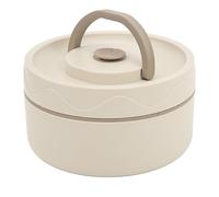 Tomedny Récipient pour aliments chauds, récipient rond de 420 ml, boîte à déjeuner isotherme en acier inoxydable, marmite isotherme portable pour le bureau, les voyages en plein air (UN)
