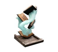 Tomes of Magic, tour de cube, ornements magiques Big Book Dice Tower pour donjons et dragons, cadeau de lecteur RPG et DND (violet)