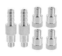 TOMETURE 1 Jeu d'adaptateurs pour Pompe à Huile d'embase | Joint pivotant 3/8" avec adaptateurs 8 mm et 10 mm | Compatible avec la Plupart des Moteurs Hors-Bord et Les Bouteilles