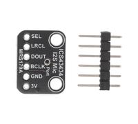 TOMETURE 1 kit de Carte de dérivation Microphone, Module capteur ICS43434, Module de Captation Audio I2S à Faible Bruit pour la réparation vocale et l'automatisation