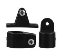 TOMETURE 1 kit de quincaillerie pour Bimini : Embout d’œillet, glissière de mâchoire et charnière de Pont, Accessoires de Montage pour Structure d’auvent de Pont, Tube de 7/8 Pouce