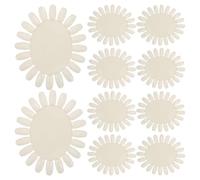 TOMETURE 10 Pièces Oval False Nail Color Display Board Tips Each Stable Plastic Sample Wheel For Manicure Practice Salon Use And Home Nail Art Showcase