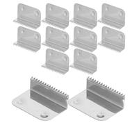 TOMETURE 12 lames de rechange pour coupe-ruban adhésif : lames de 30 mm pour dévidoir de ruban adhésif d'emballage - Coupe- en fer pour usage bureautique ou commercial