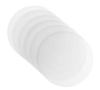 TOMETURE 12 Pièces Diffuseur de Lumière LED Rond, Abat-Jour en Plastique pour Plafonnier et Spot Encastré, Anti-éblouissement, Blanc, 5,28 Pouces