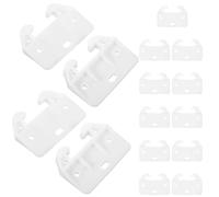 TOMETURE 15pièces Lot de Butées de Tiroir Plastique Durables Grandes Dimensions Supports Robustes pour Glissières de Commode Faciles à Installer et Résistantes Déformation Accessoires