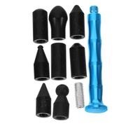 TOMETURE 1ensemble Outil de Réparation Débosselage Voiture avec Stylo Tap Down et Embouts Remplaçables Kit Compact et Ergonomique pour Éliminer Bosses sans Peinture Adapté à Tous Types