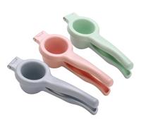 TOMETURE 1pièce Presse-agrumes Manuel Rose Résistant Corrosion Extracteur de Jus Agrumes Compact pour Cuisine Poignée Ergonomique pour Jus Frais Oranges et Citrons Ustensile Pratique