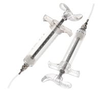 TOMETURE 2 Ensembles Kit d'alimentation pour Perroquets en Plastique Tubes Injecteurs, Capacité 20ml et 10ml, Échelle Claire, Facile à Nourrir, pour Nourrissage Manuel d'oiseaux