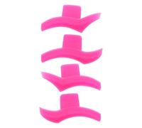 TOMETURE 2paires Pochoir Eyeliner Silicone Réutilisable Tampon Aile Œil pour Maquillage Facile Modèle Precision pour Cat Eye Outil Débutants et Professionnels