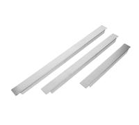 TOMETURE 3 Pièces Barre de Séparation Horizontale et Surface Lisse sans Bavures en Acier Inoxydable Argenté Organisation Optimisée pour Bacs à Aliments de Restaurant pour Tables Chauffantes