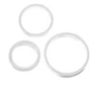 TOMETURE 3 Pièces Gaine Thermorétractable pour Branches de Lunettes 6/7/12mm, Pvc