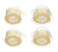 TOMETURE 4 Rouleaux de Bandes Adhésives Invisibles Facile à Utiliser pour Paupières, Rehausseur de Paupières Waterproof en Plastique Pvc pour Soin de Beauté Naturel