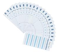 TOMETURE 50 Feuilles de Suivi des Dépenses en Papier Trous, Planificateur de Budget pour Maison et Entreprise, Cartes de Budget pour Espèces, Organiseur Budgétaire Pratique