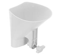TOMETURE Accessoire entonnoir à farine pour robot pâtissier - Goulotte à farine compatible lave-vaisselle - Entonnoir à large ouverture pour un versement précis et une cuisson sans débordement.
