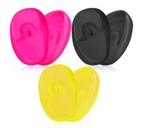 TOMETURE Accessoires Coiffure Empêchant L'eau Teinture D'entrer 6pcs Réutilisables Couvre-oreilles en Plastique pour Coloration Capillaire Adaptés pour Soins Capillaires
