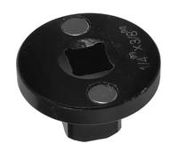 TOMETURE Adaptateur à cliquet pour perceuse - Adaptateur à cliquet 1/4" vers 3/8" - Conception compacte pour outils électriques et clés - Efficacité optimale sur le chantier