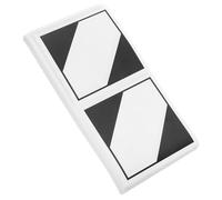 TOMETURE Autocollants Étiquettes Adhésives Étiquettes de Marchandises Carrées en Feuille de Cuivre 100 Faciles à Enlever pour Avertissement de Capacité pour Transport Maritime
