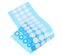 TOMETURE Autocollants Haute Perméabilité 48 Filtre Synthétique Eptfe Membrane Respirante Blanche, Facile à Utiliser Pack de 48 pour Bouchon de Bouteille pour Culture de Champignons