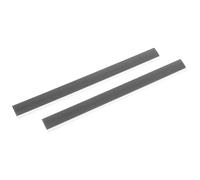 TOMETURE Bandes de Bord Accessoires Compatibles Pelle à Poussière pour en Plastique Noir, Lot de 2 Pièces et Stockage des Déchets pour Différents Ramasse-poussières
