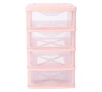 TOMETURE Boîte de Rangement pour Maquillage en Pp Transparente Tiroir, Design Pratique et Solide, pour Organiser Cosmétiques Bureau
