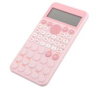 TOMETURE Calculatrice Scientifique Rose pour Étudiants Fonctions Opérationnelles et Écran Grand Format, pour Concours Mathématiques et Usage Scolaire
