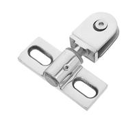 TOMETURE Charnière Pivot Design Double Direction et Étanchéité Renforcée Argenté pour Porte Acier Inoxydable Set Simple et Moderne pour Salle de Bain