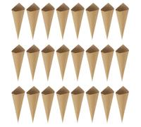 TOMETURE Cônes en Papier Kraft Solides et Pratiques 120 pour Pétales de Fleurs de Mariage pour Fêtes d'anniversaire et Enterrements de Vie de Jeune Fille