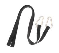 TOMETURE Corde pour L'entraînement Physique 2pcs en Nylon Noir Fixation Métallique Robuste Compatible Système de Poulie pour Dos et Biceps
